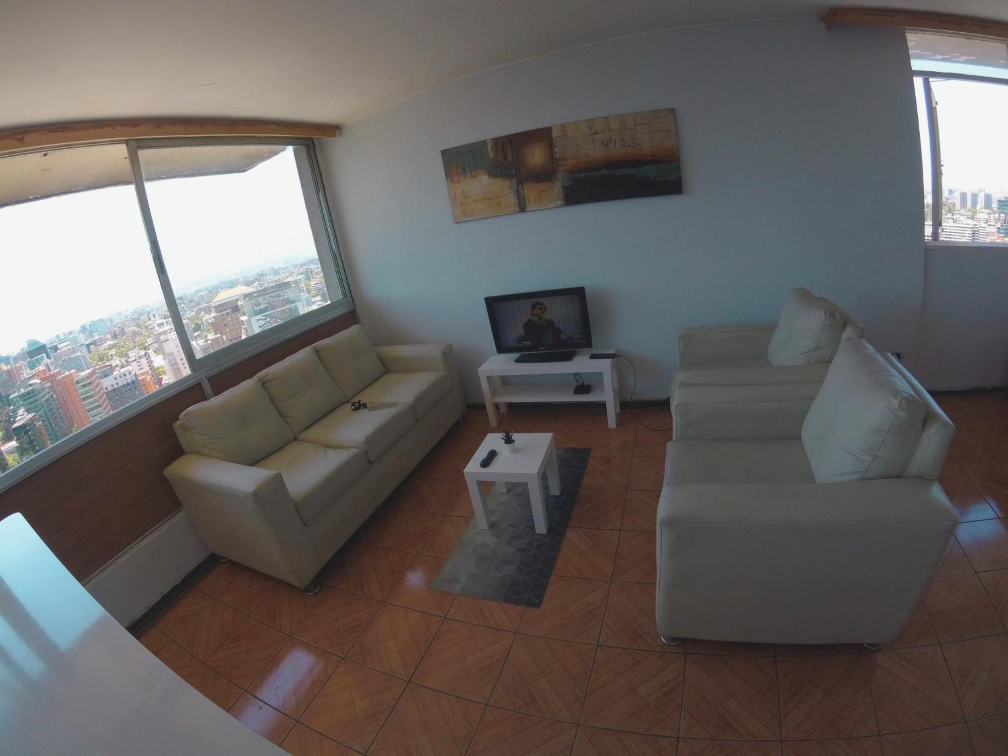 Privada Con Camarote En Departamento Compartido - Providencia Hospedagem domiciliar Santiago